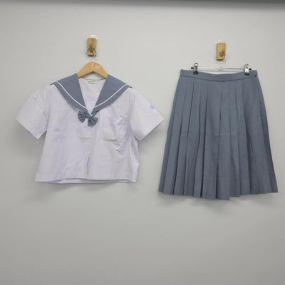 【中古】鹿児島県 伊集院中学校 女子制服 3点（セーラー服・スカート）sf030443