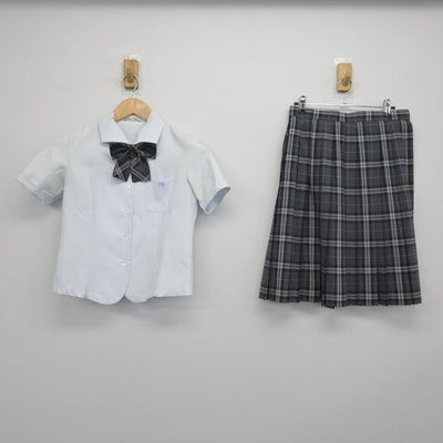 【中古】東京都 藤村女子高等学校 女子制服 3点（シャツ・スカート）sf030445