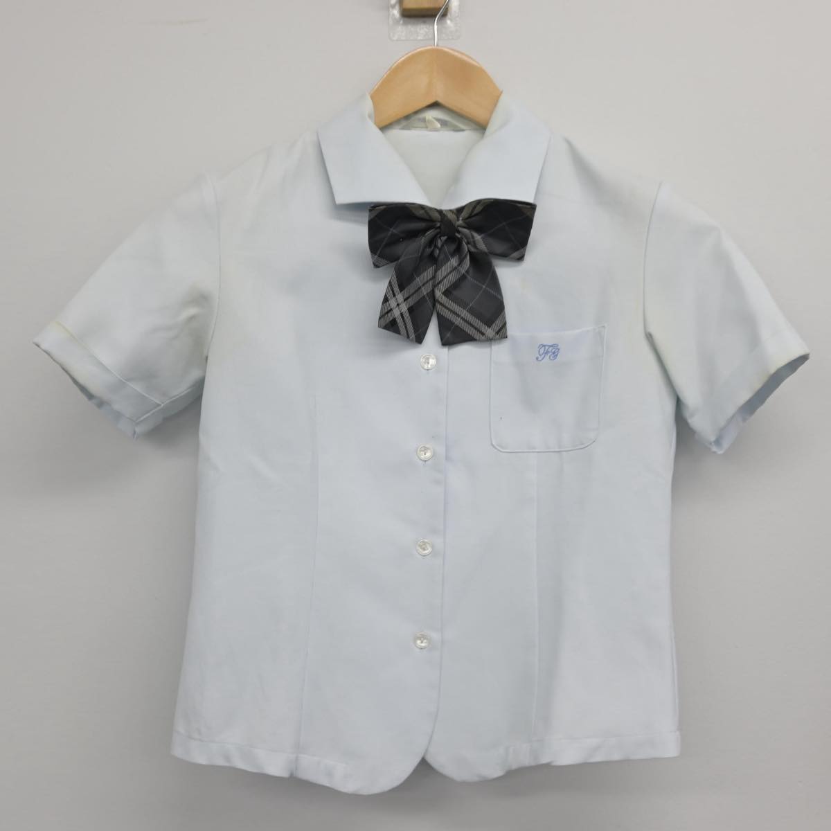 【中古】東京都 藤村女子高等学校 女子制服 3点（シャツ・スカート）sf030445