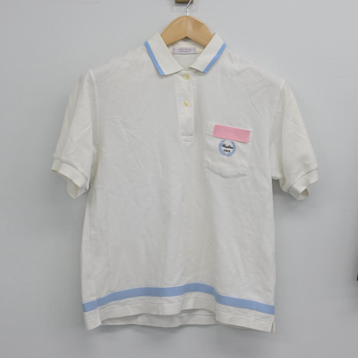 【中古】徳島県 吉野中学校 女子制服 2点（シャツ・スカート）sf030455