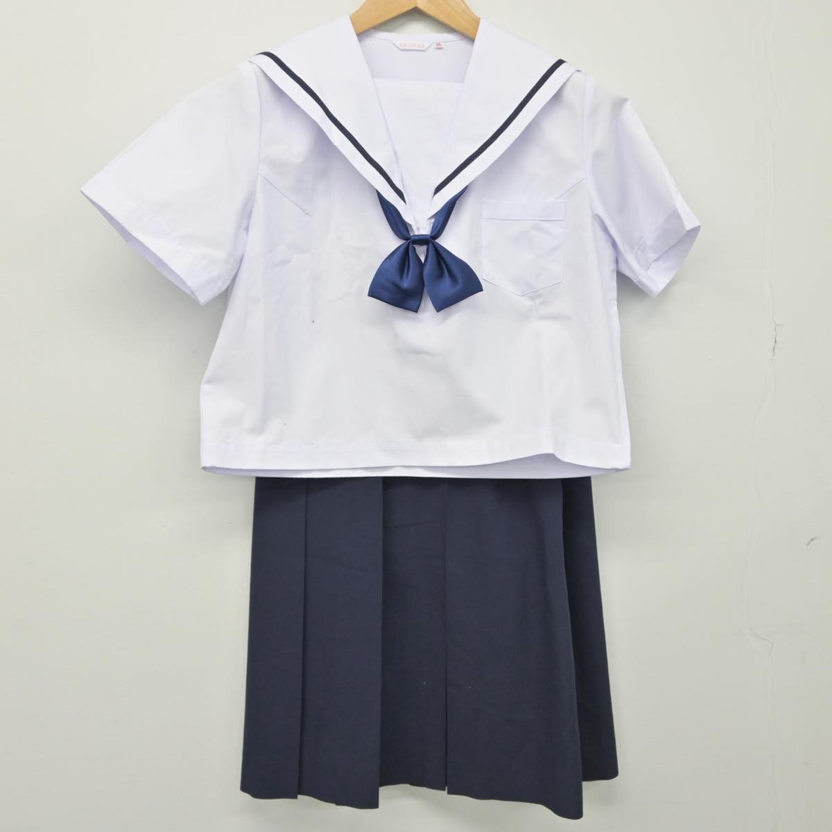 【中古】岡山県 岡山一宮高等学校 女子制服 3点（セーラー服・スカート）sf030490