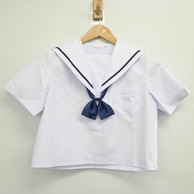 【中古】岡山県 岡山一宮高等学校 女子制服 3点（セーラー服・スカート）sf030490