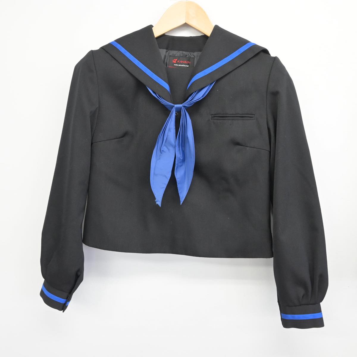 【中古】青森県 弘前市立第五中学校 女子制服 2点（セーラー服・スカート）sf030504