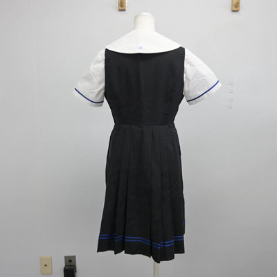 【中古】東京都 瀧野川女子学園高等学校 女子制服 2点（シャツ・ジャンパースカート）sf030506