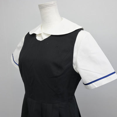 【中古】東京都 瀧野川女子学園高等学校 女子制服 2点（シャツ・ジャンパースカート）sf030506