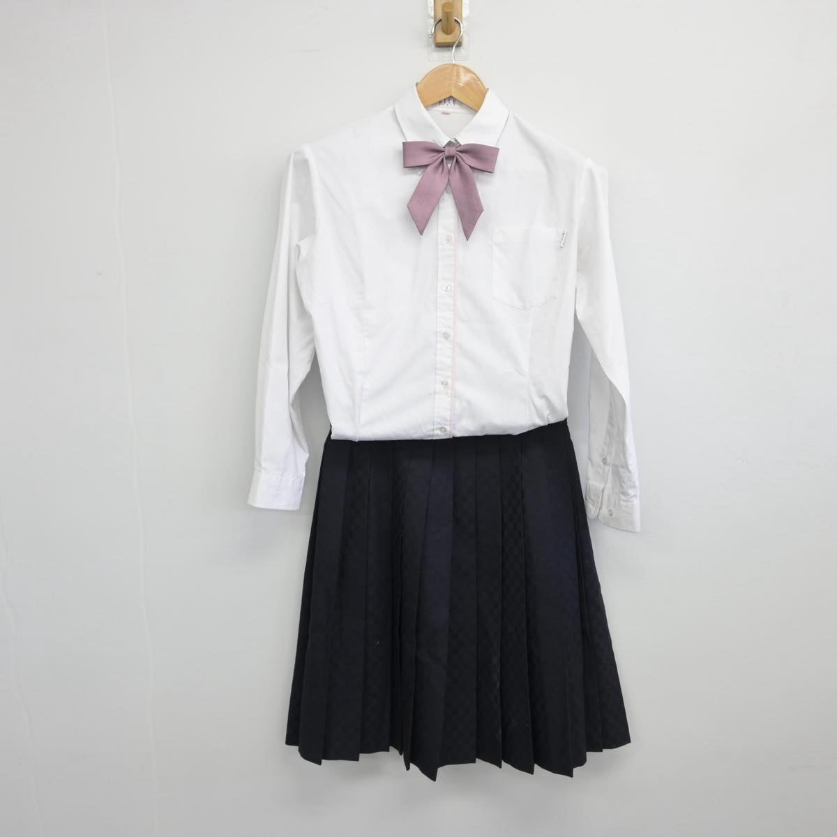 【中古】東京都 共立女子第二中学校 女子制服 4点（ブレザー・シャツ・スカート）sf030517