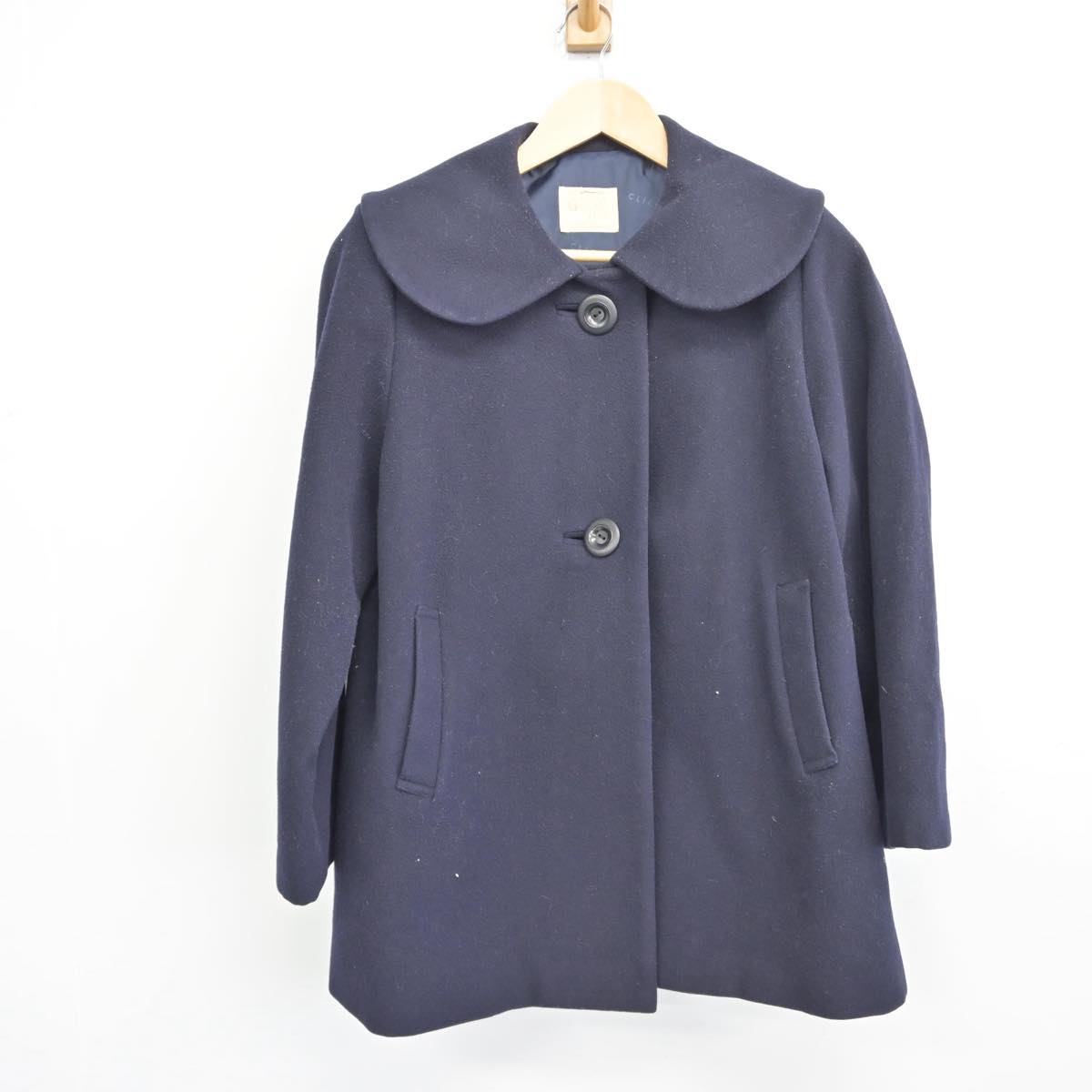 【中古】愛知県 金城学院高等学校 女子制服 1点（コート）sf030540