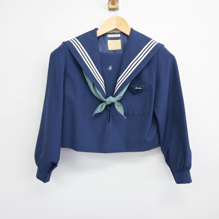 中古】愛知県 愛知淑徳高等学校 女子制服 2点（セーラー服
