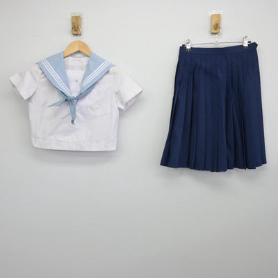 【中古】愛知県 愛知淑徳高等学校 女子制服 4点（セーラー服・スカート）sf030543