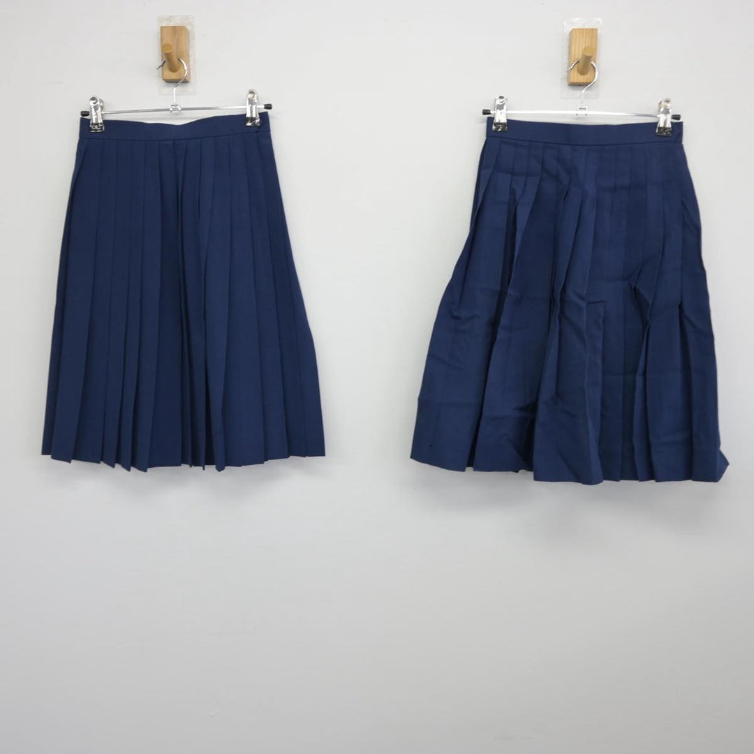 中古】愛知県 愛知淑徳高等学校 女子制服 2点（スカート