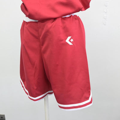 【中古】神奈川県 綾瀬市立城山中学校 女子バスケットボール部 女子制服 2点（部活ユニフォーム 上・部活ユニフォーム 下）sf030550