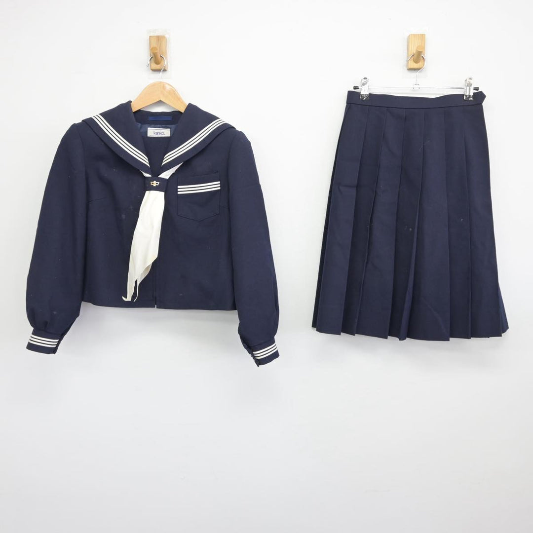 【中古】福島県 本宮市立本宮第一中学校 女子制服 2点（セーラー服・スカート）sf030553 | 中古制服通販パレイド