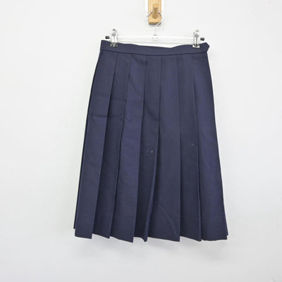 【中古】福島県 本宮市立本宮第一中学校 女子制服 2点（セーラー服・スカート）sf030553