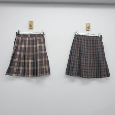 【中古】東京都 渋谷教育学園渋谷中学高等学校 女子制服 2点（スカート）sf030563