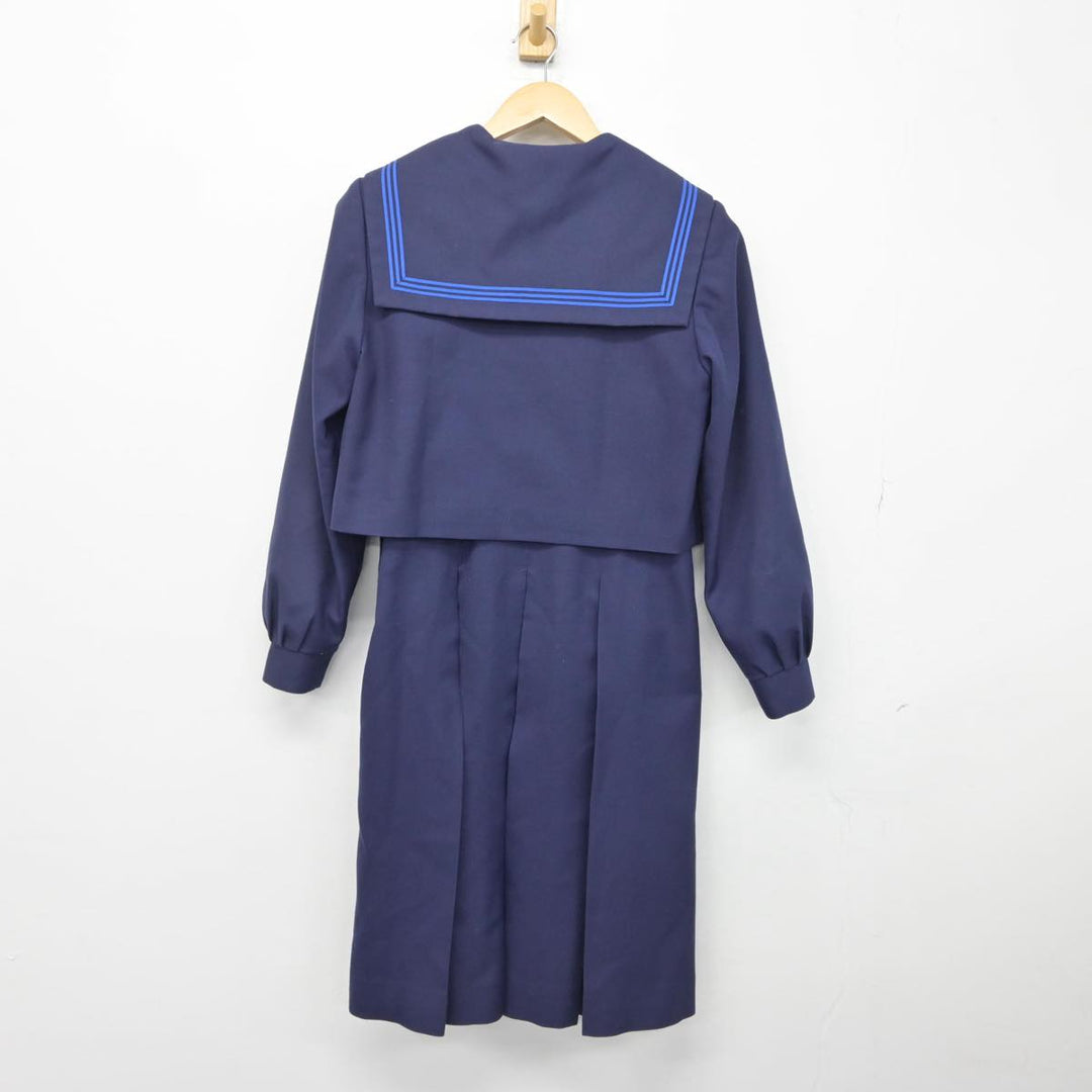 【中古】福岡県 香住丘高等学校 女子制服 4点（セーラー服・ニット・ジャンパースカート）sf030564 | 中古制服通販パレイド