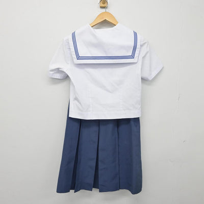 【中古】福岡県 香住丘高等学校 女子制服 3点（セーラー服・スカート）sf030579