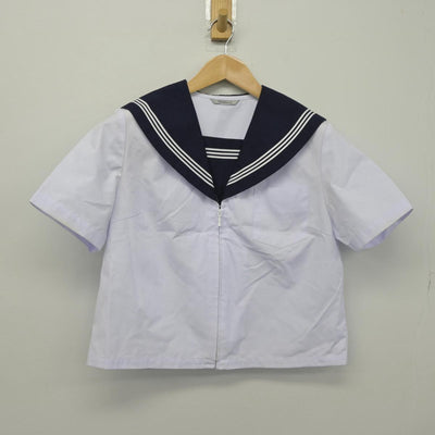 【中古】富山県 大門中学校 女子制服 2点（セーラー服）sf030604