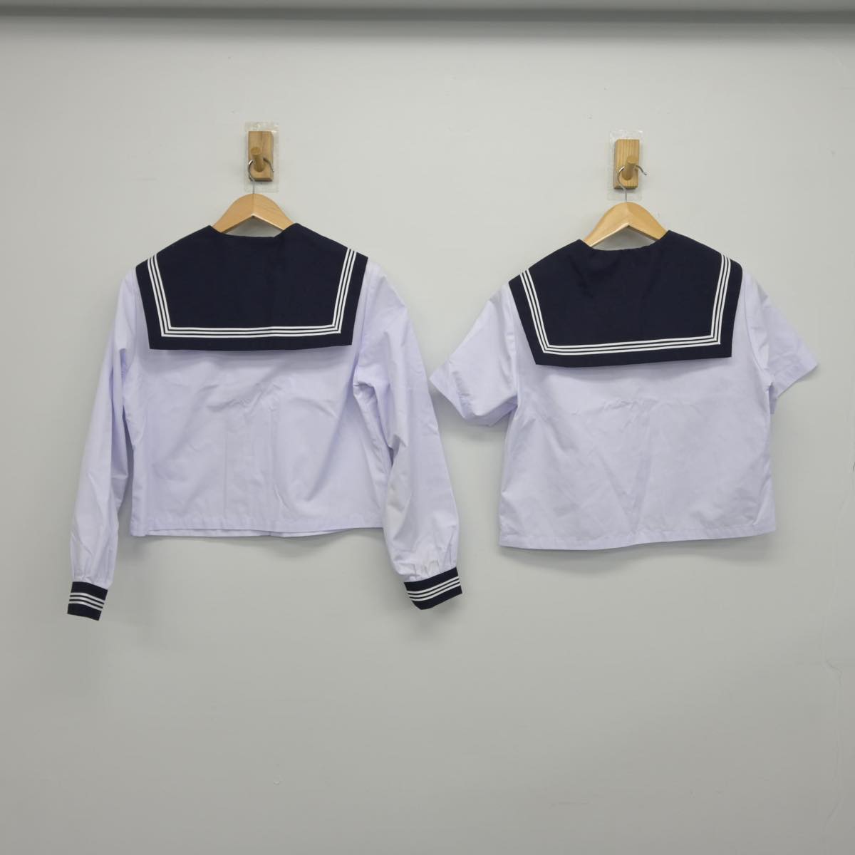 【中古】富山県 大門中学校 女子制服 2点（セーラー服）sf030604