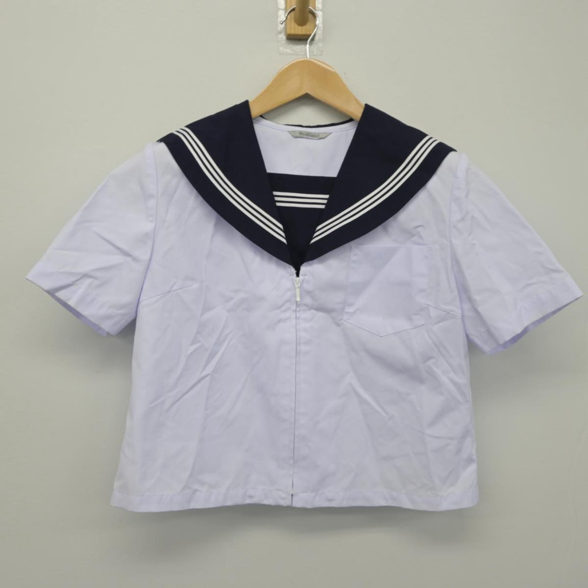 【中古】富山県 大門中学校 女子制服 2点（セーラー服）sf030605