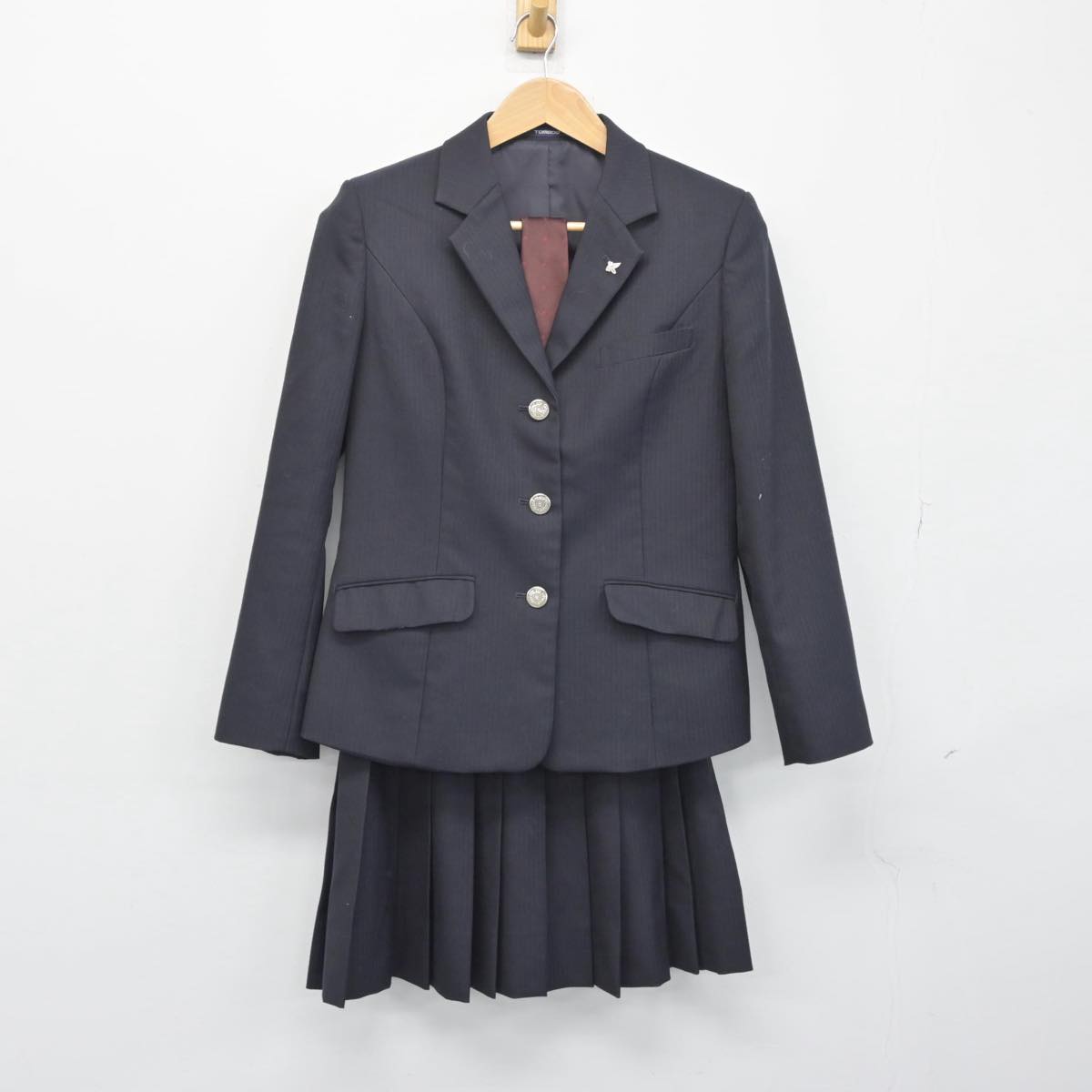 【中古】神奈川県 川崎工科高等学校 女子制服 4点（ブレザー・スカート）sf030606