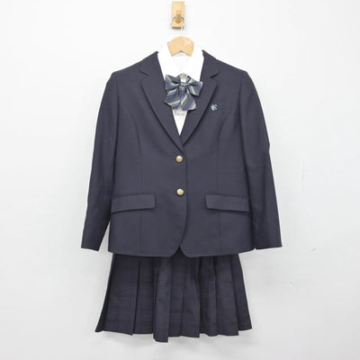 【中古】東京都 神田女学園高等学校 女子制服 5点（ブレザー・シャツ・スカート）sf030610