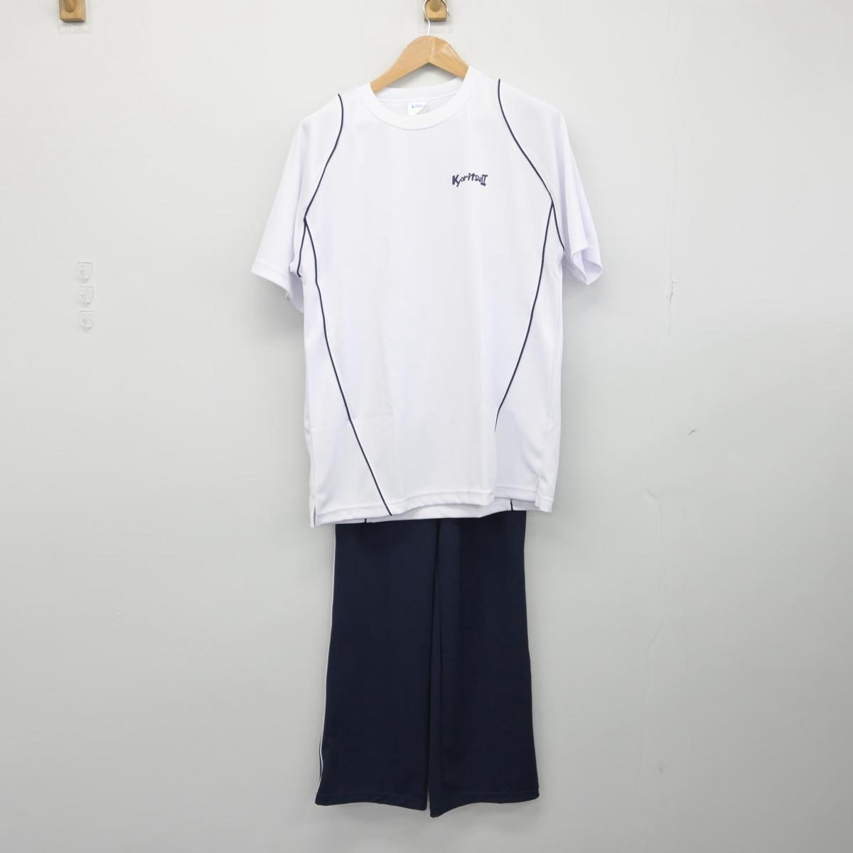 【中古】東京都 共立女子第二中学校高等学校 女子制服 3点（ジャージ 上・体操服 上・ジャージ 下）sf030635