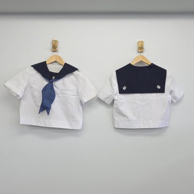 【中古】東京都 杉並高等学校 女子制服 4点（セーラー服・スカート）sf030662