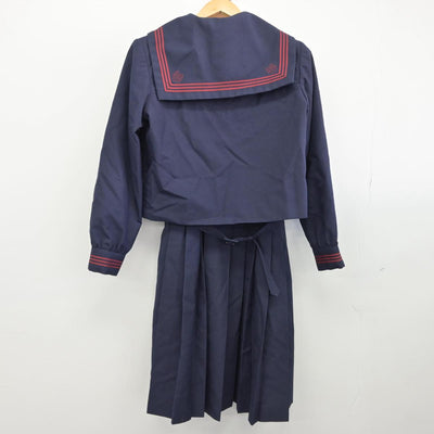 【中古】東京都 東田中学校 女子制服 4点（セーラー服・ジャンパースカート・スカート）sf030670