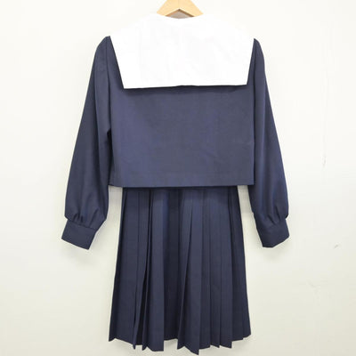 【中古】岐阜県 陽南中学校 女子制服 3点（セーラー服・スカート）sf030677