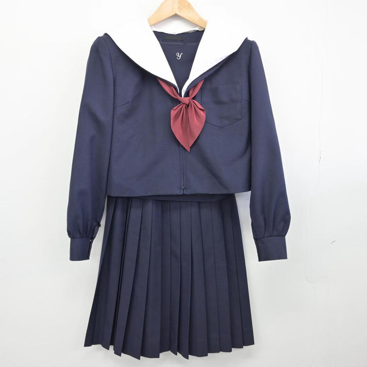 【中古】岐阜県 陽南中学校 女子制服 4点（セーラー服・スカート）sf030678 | 中古制服通販パレイド