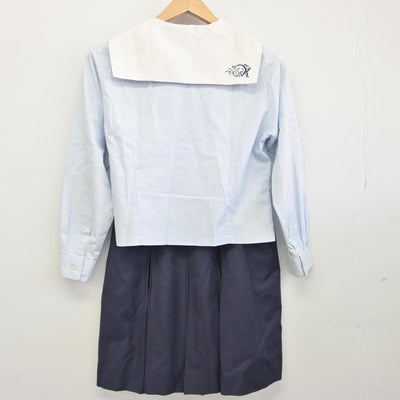 【中古】和歌山県 開智中学校 女子制服 3点（シャツ・スカート）sf030695