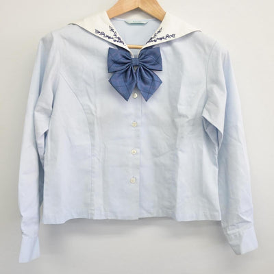 【中古】和歌山県 開智中学校 女子制服 3点（シャツ・スカート）sf030695