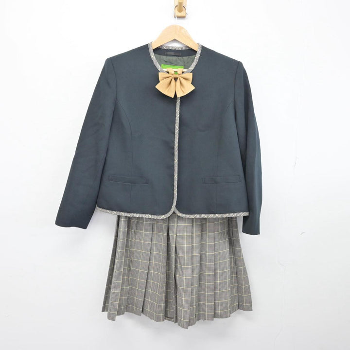 三越 - 高校 制服スカート 中古】埼玉県 市立川越高等学校 女子制服 3点（セーラー服