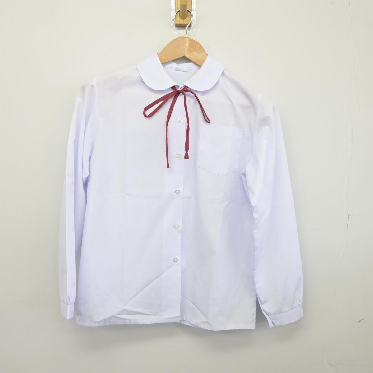 【中古】埼玉県 谷塚中学校 女子制服 4点（ブレザー・シャツ・ジャンパースカート）sf030706