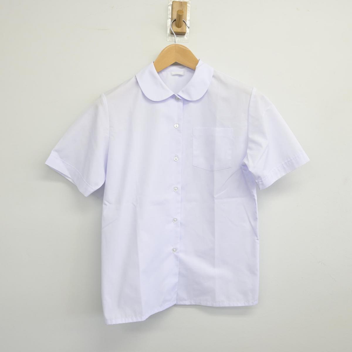 【中古】埼玉県 谷塚中学校 女子制服 2点（シャツ・ジャンパースカート）sf030708