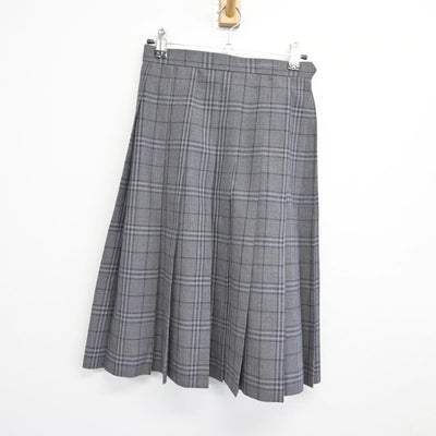 【中古】静岡県 浜松市立高等学校 女子制服 3点（ニットベスト・シャツ・スカート）sf030718