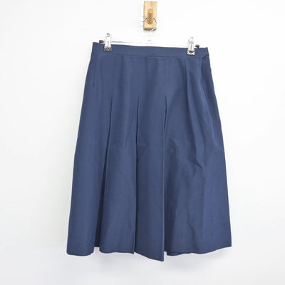 【中古】埼玉県 川越市立野田中学校 女子制服 2点（ベスト・スカート）sf030721