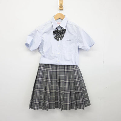 【中古】北海道 札幌南陵高等学校 女子制服 3点（シャツ・スカート）sf030736