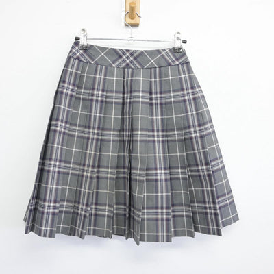 【中古】北海道 札幌南陵高等学校 女子制服 3点（シャツ・スカート）sf030736