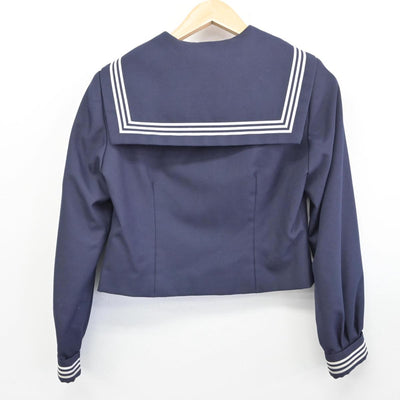 【中古】千葉県 葛城中学校 女子制服 3点（セーラー服・スカート）sf030738