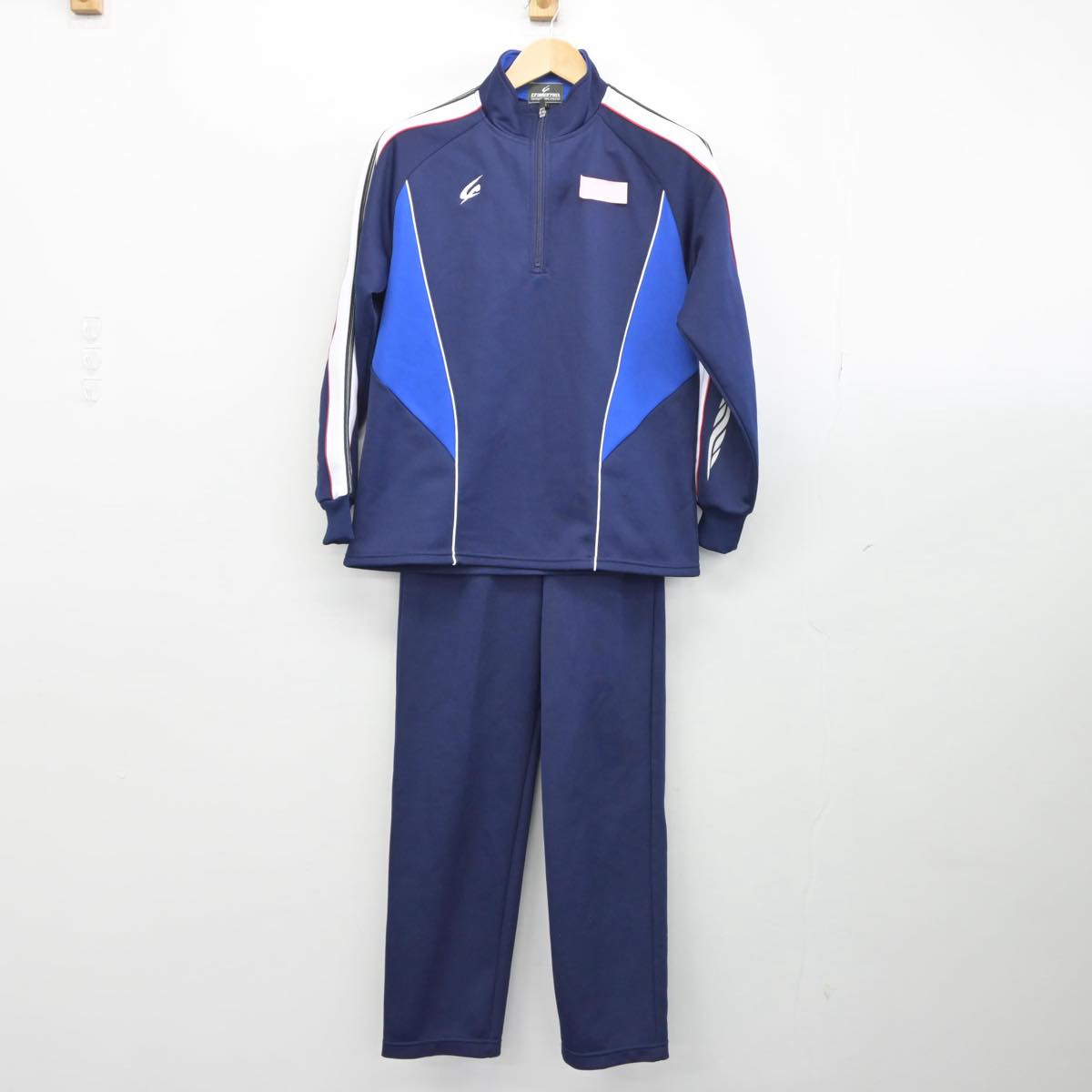 【中古】千葉県 松戸馬橋高等学校 女子制服 3点（ジャージ 上・体操服 上・ジャージ 下）sf030752