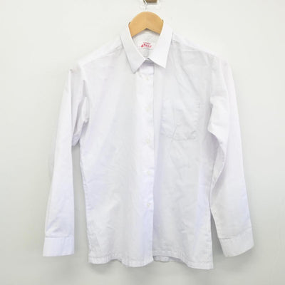 【中古】千葉県 松戸市立第六中学校 女子制服 2点（シャツ・ジャンパースカート）sf030755