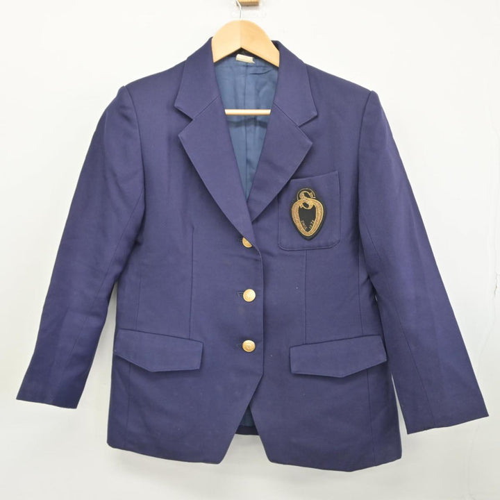 【中古】東京都 青稜中学校高等学校 女子制服 3点（ブレザー・ニットベスト）sf030775 | 中古制服通販パレイド