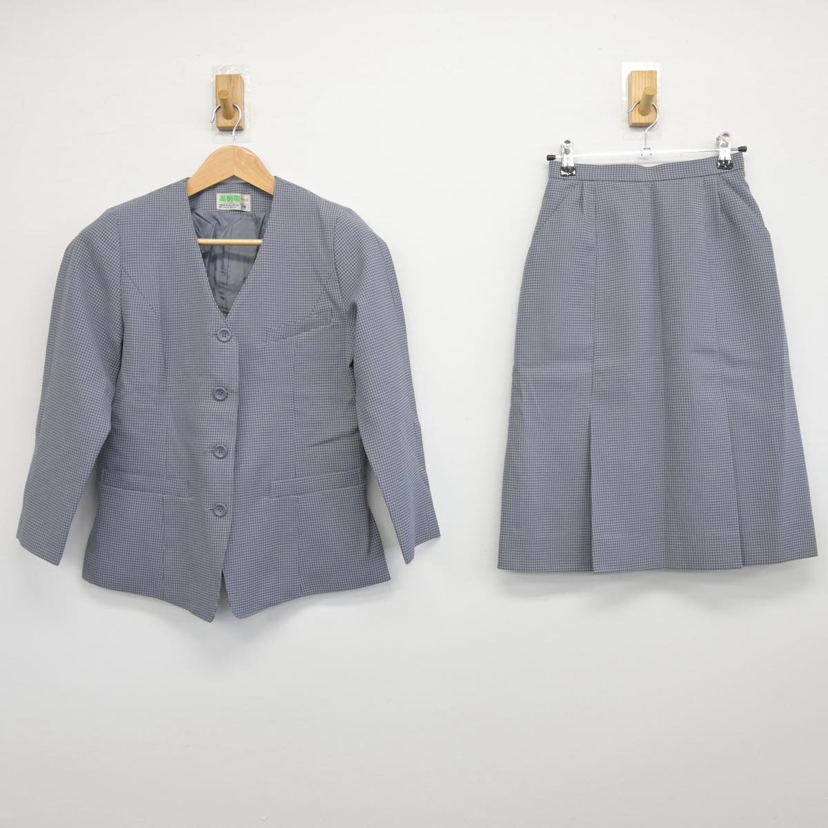 【中古】 会社制服 女子制服 2点（ブレザー・スカート）sf030788