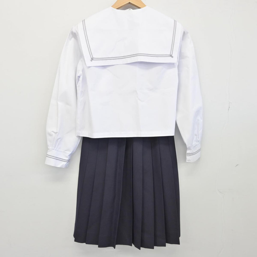 【中古】福井県 至民中学校 女子制服 2点（セーラー服・スカート）sf030790 | 中古制服通販パレイド