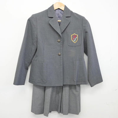 【中古】神奈川県 藤が岡中学校 女子制服 2点（ブレザー・スカート）sf030799