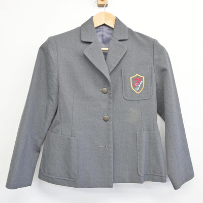 【中古】神奈川県 藤が岡中学校 女子制服 2点（ブレザー・スカート）sf030799