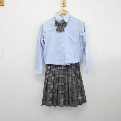 【中古】埼玉県 開智高等学校 女子制服 4点（ブレザー・シャツ・スカート）sf030818