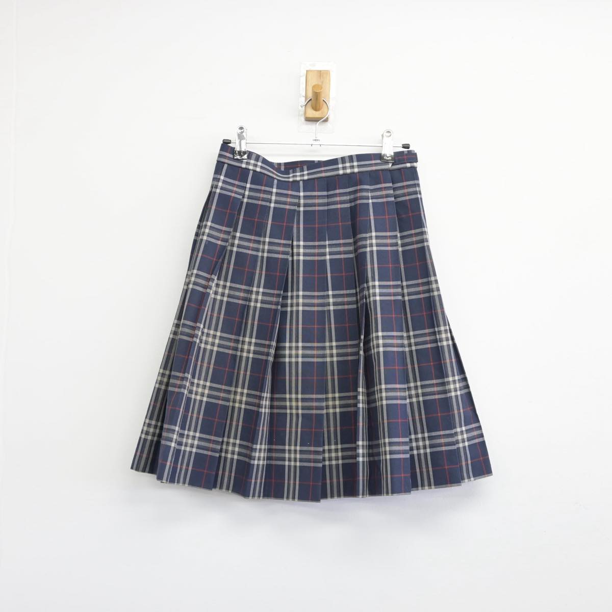 【中古】埼玉県 開智高等学校 女子制服 3点（シャツ・ニットベスト・スカート）sf030821