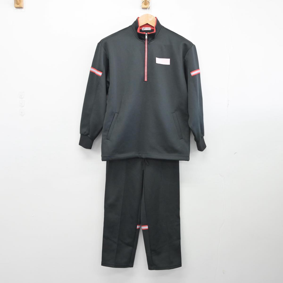 【中古】東京都 糀谷中学校 女子制服 2点（ジャージ 上・ジャージ 下）sf030828